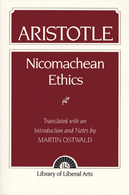 Picture of Nicomachean Ethics