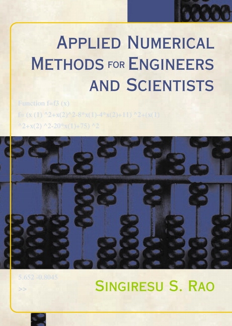 Picture of Applied Numerical Methods for Engineers and Scientists