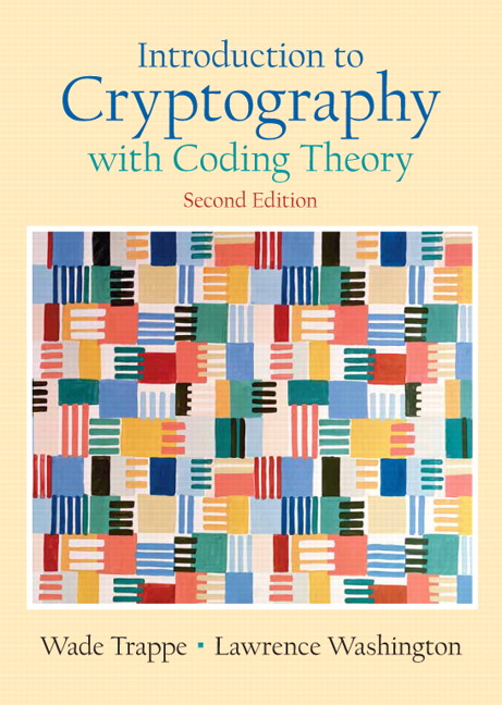 Picture of Introduction to Cryptography with Coding Theory
