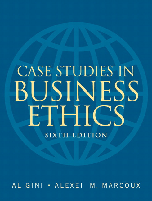Picture of Case Studies in Business Ethics