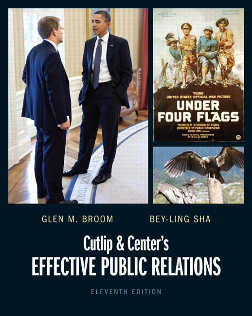 Picture of Cutlip and Center's Effective Public Relations
