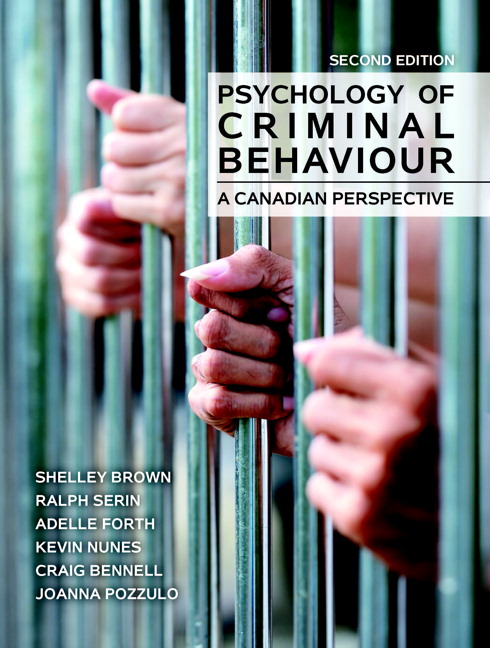 Picture of Psychology of Criminal Behaviour
