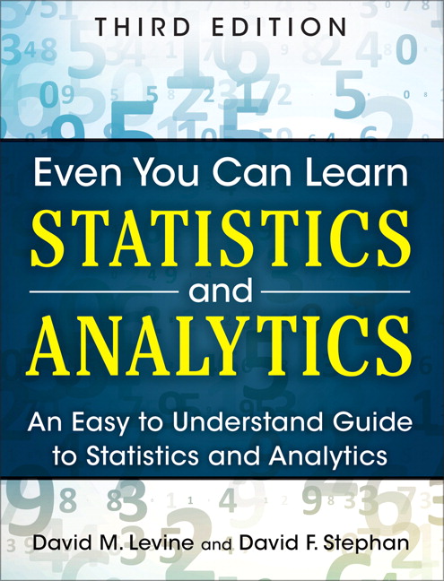 Picture of Even You Can Learn Statistics and Analytics