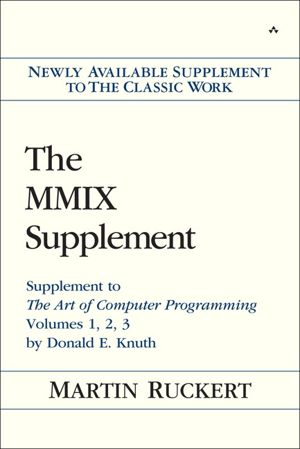 Picture of MMIX Supplement, The