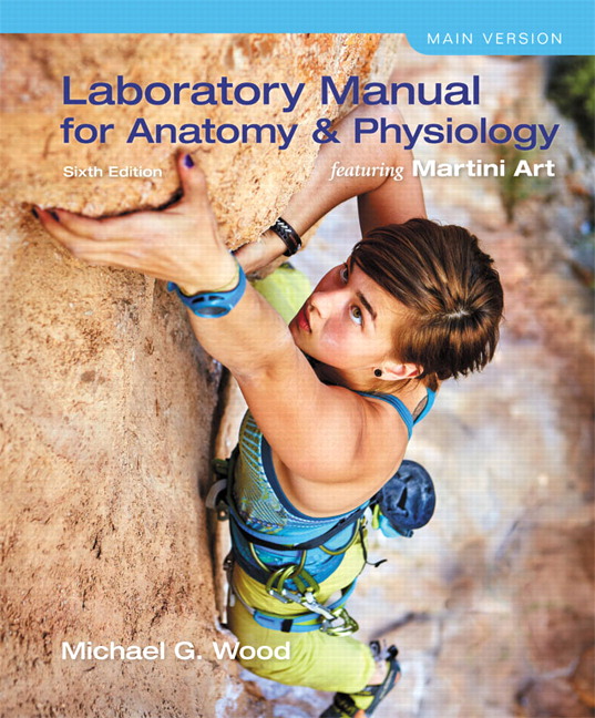 Picture of Laboratory Manual for Anatomy & Physiology featuring Martini Art, Main Version