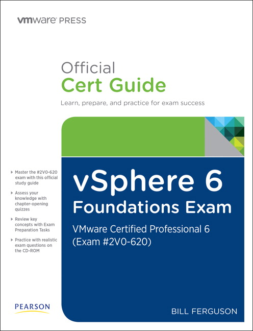 Picture of vSphere 6 Foundations Exam Official Cert Guide (Exam #2V0-620)