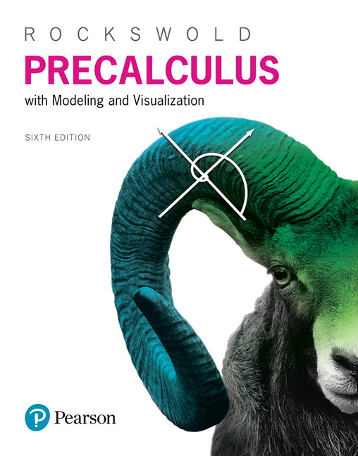 Picture of Precalculus with Modeling and Visualization