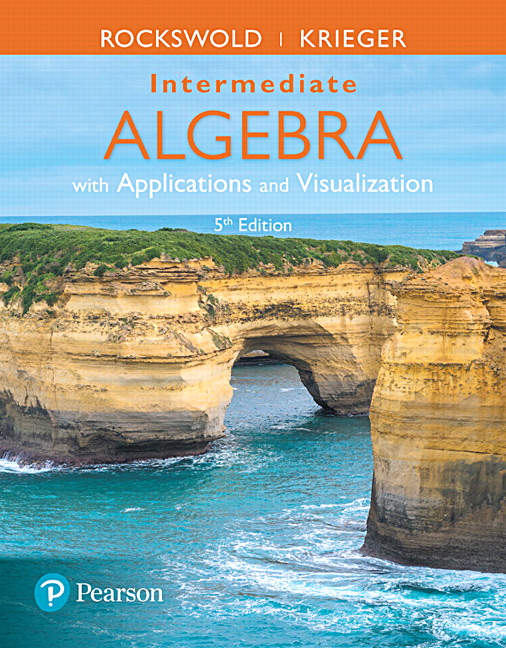 Picture of Intermediate Algebra with Applications and Visualization