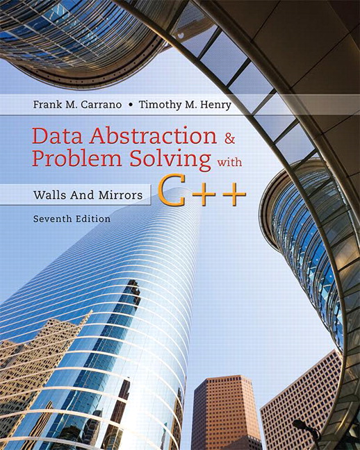 Picture of Data Abstraction & Problem Solving with C++