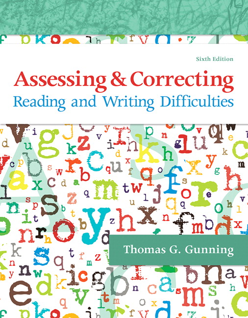 Picture of Assessing and Correcting Reading and Writing Difficulties