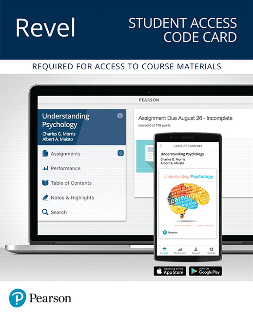 Picture of Revel Access Code for Understanding Psychology
