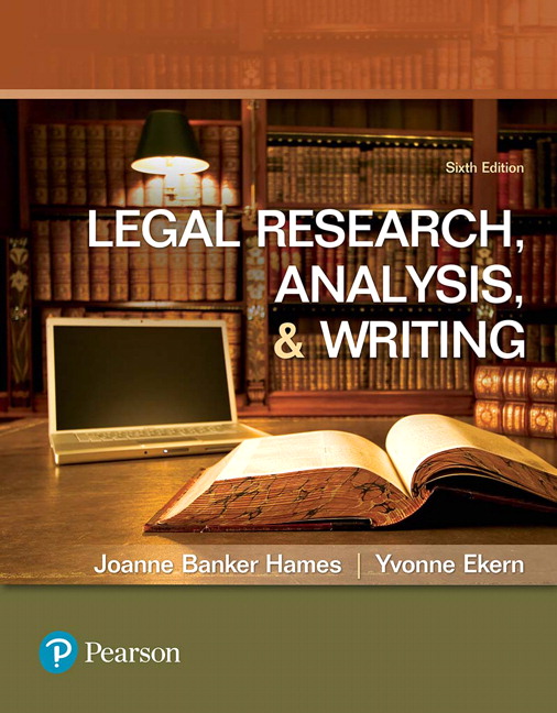 Picture of Legal Research, Analysis, and Writing