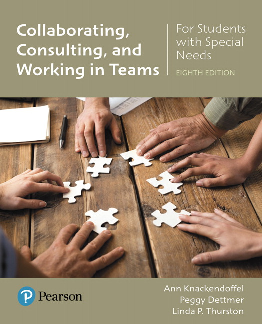 Picture of Collaborating, Consulting, and Working in Teams for Students with Special Needs
