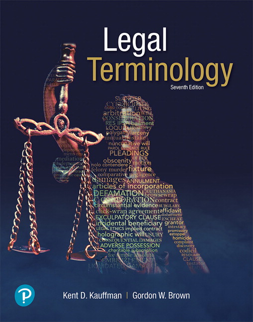 Picture of Legal Terminology