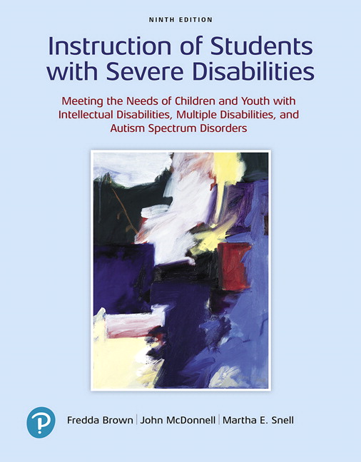 Picture of Instruction of Students with Severe Disabilities