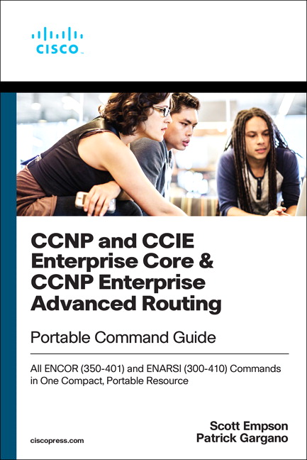 Picture of CCNP and CCIE Enterprise Core & CCNP Enterprise Advanced Routing Portable Command Guide