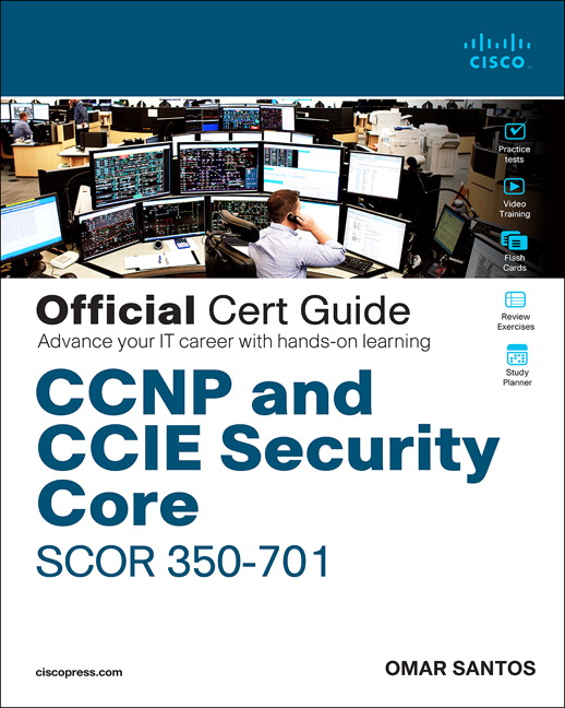 Picture of CCNP and CCIE Security Core SCOR 350-701 Official Cert Guide