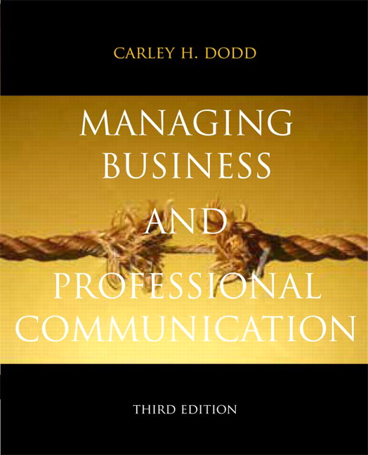 Picture of Managing Business & Professional Communication