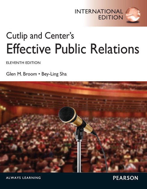 Picture of Cutlip and Center's Effective Public Relations