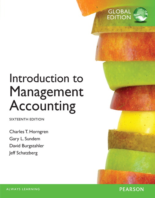 Picture of Introduction to Management Accounting, Global Edition