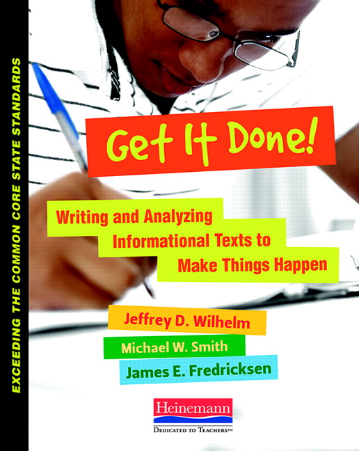 Picture of Get It Done! Writing and Analyzing Informational Texts to Make Things Happen