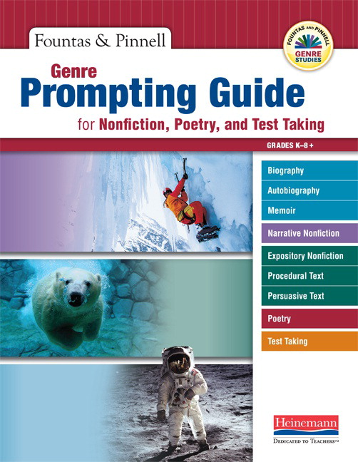 Picture of Fountas & Pinnell Genre Prompting Guide for Nonfiction, Poetry, and Test Taking