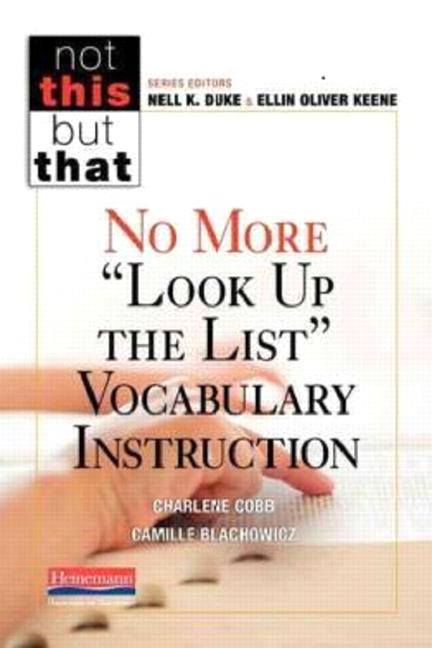 Picture of No More "Look Up the List" Vocabulary Instruction