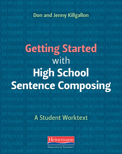 Picture of Getting Started with Elementary School Sentence Composing