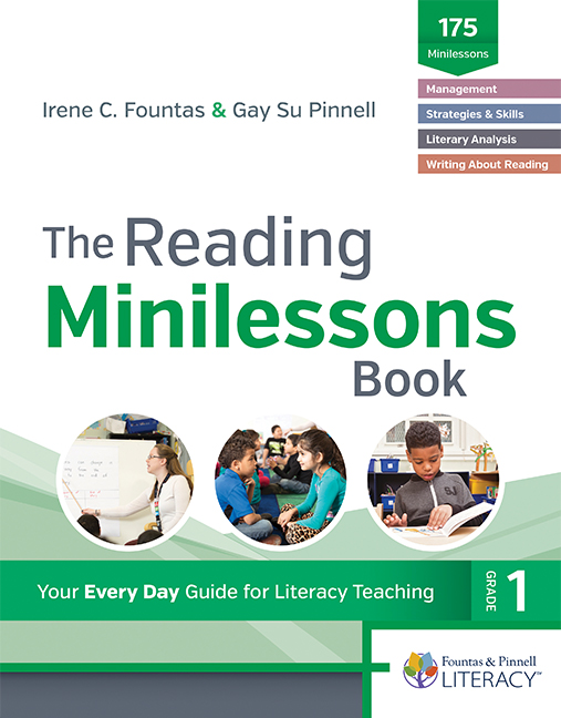 Picture of Fountas & Pinnell Classroom, Reading Minilessons Book, Grade 1