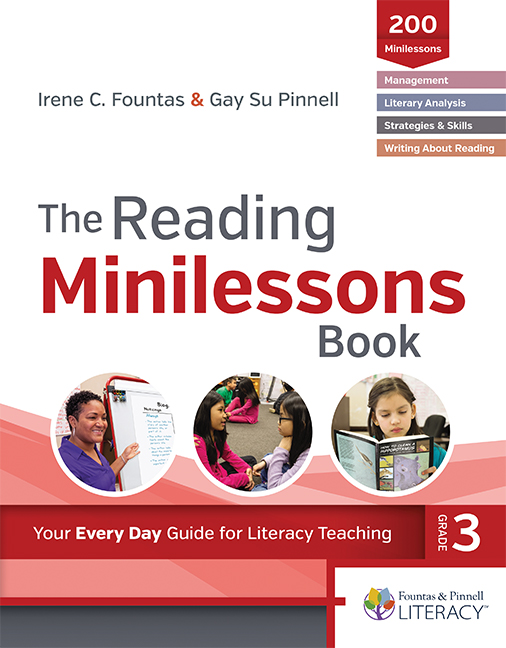 Picture of Fountas & Pinnell Classroom, Reading Minilessons Book, Grade 3