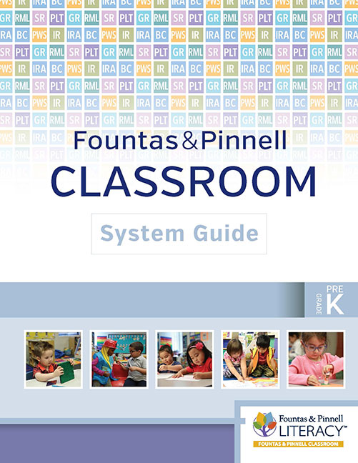 Picture of Fountas & Pinnell Classroom, System Guide, PreK