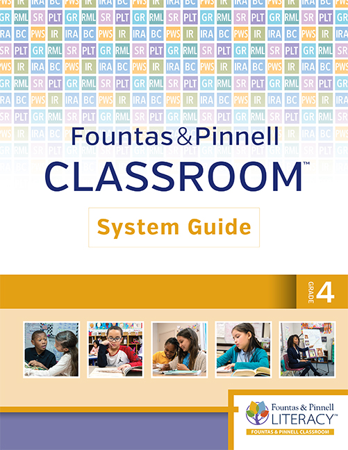 Picture of Fountas & Pinnell Classroom, System Guide, Grade 4