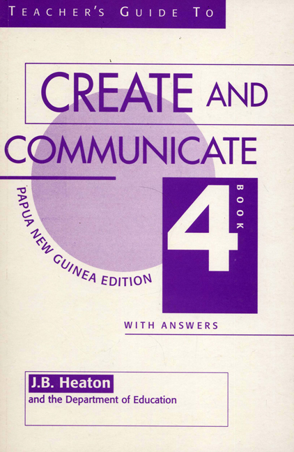 Picture of Create and Communicate Book 4 Teacher's Guide