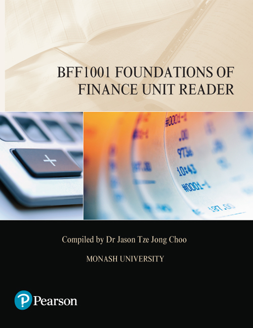 Picture of Foundations of Finance Unit Reader BFF1001 (Custom Edition)