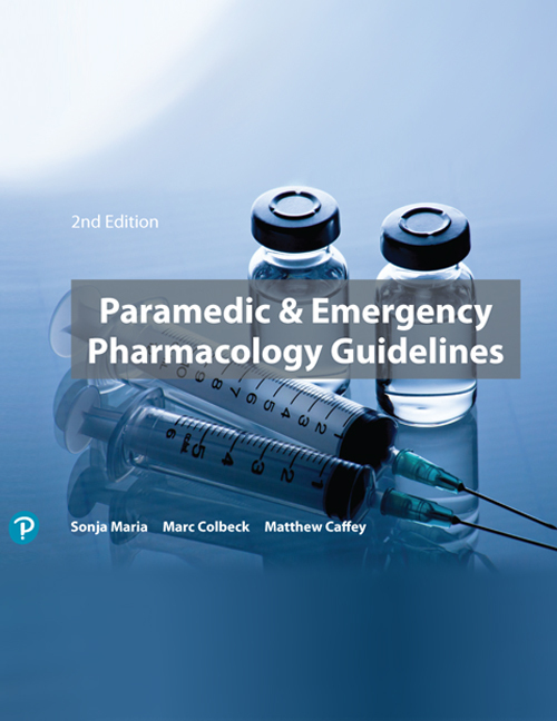 Picture of Paramedic & Emergency Pharmacology Guidelines, Pearson Original Edition