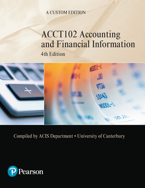 Picture of Accounting & Financial Information ACCT102 (Custom Edition)