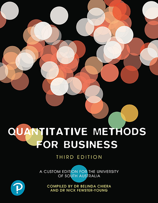 Picture of Quantitative Methods for Business (Custom Edition)