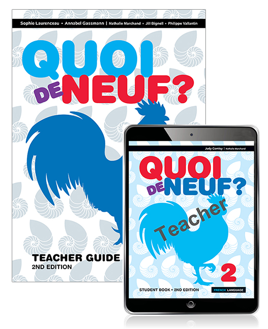 Picture of Quoi de Neuf ? 2 Teacher Pack (Teacher Guide book, Teacher eBook and audio download)