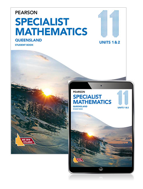 Picture of Pearson Specialist Mathematics Queensland 11 Student Book with eBook