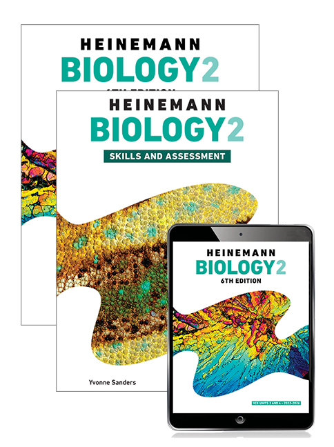 Picture of Heinemann Biology 2 Student Book with eBook + Assessment and Skills & Assessment Book