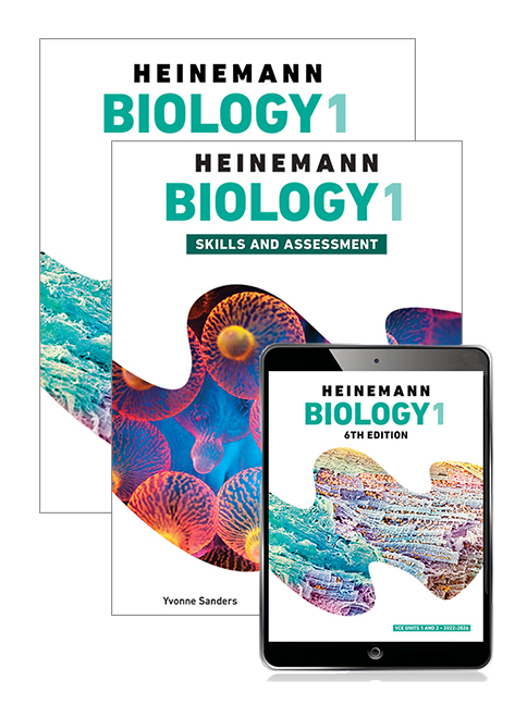 Picture of Heinemann Biology 1 Student Book with eBook + Assessment and Skills & Assessment Book