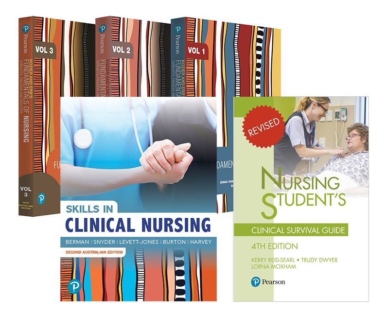 Picture of Kozier and Erb's Fundamentals of Nursing, Volumes 1-3 + Skills in Clinical Nursing + Nursing Student's Clinical Survival Guide