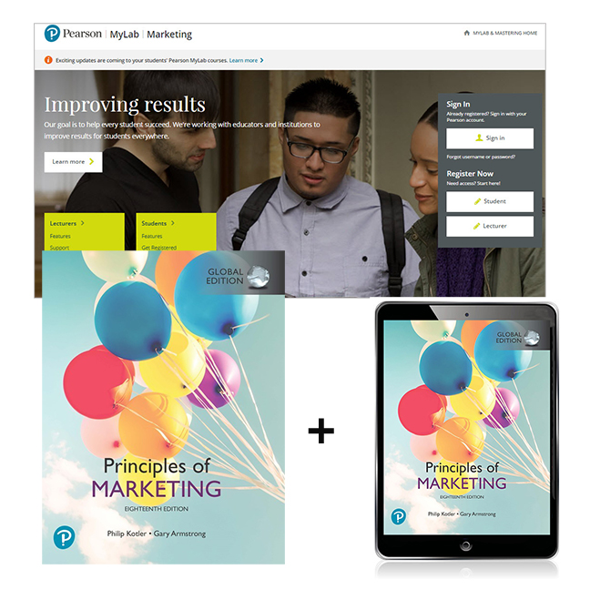Picture of Principles of Marketing, Global Edition + MyLab Marketing with Pearson eText