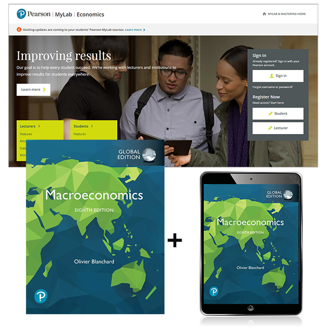 Picture of Macroeconomics, Global Edition + MyLab Economics with Pearson eText