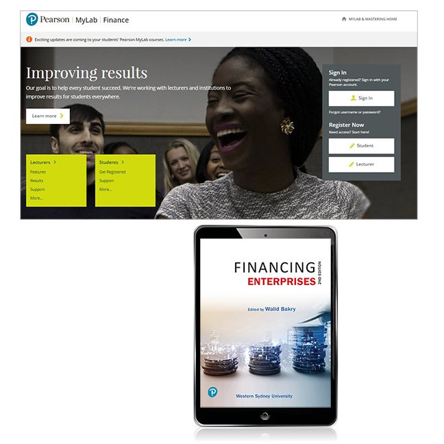 Picture of Financing Enterprises eBook + MyLab Finance (Custom Edition)