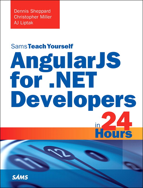 Picture of AngularJS for .NET Developers in 24 Hours, Sams Teach Yourself