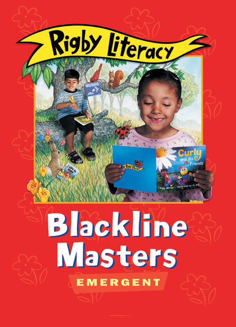 Picture of Rigby Literacy Emergent Level Blackline Masters