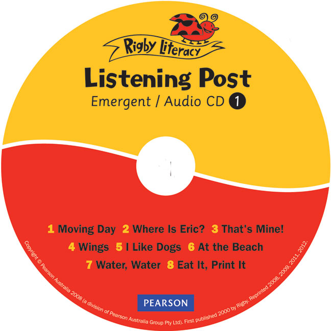 Picture of Rigby Literacy Emergent Level Listening Post CD