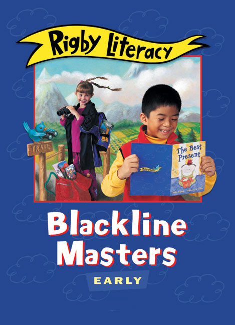 Picture of Rigby Literacy Early Level Blackline Masters