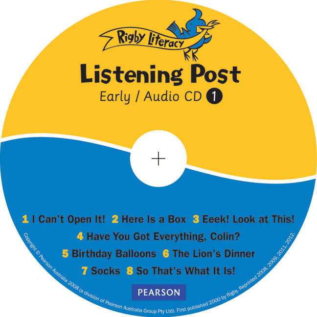 Picture of Rigby Literacy Early Level Listening Post CD